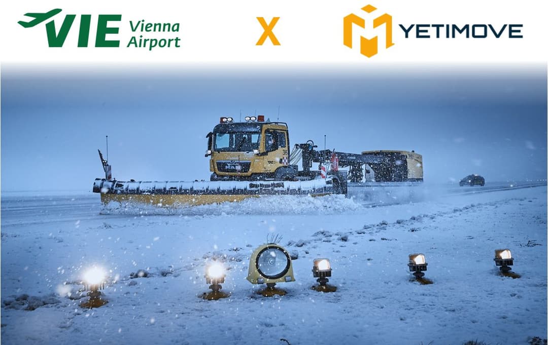 Vienna Airport launches pilot project with Yeti Hub and Yeti Driver Assist
